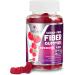 Fiber Supplement Gummies - Sugar-Free Gummy  4g Soluble Fiber per Serving - Natural Prebiotic Fiber Supplement Supports Daily Digestive Health & Regularity - Plant Based & Berry Flavor - 60 Gummies 60 Count (Pack of 1)