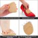 Sibba High Heel Cushion Pads - 10 Pairs, Adjustable Toe Filler Inserts, Prevent Heel Slipping & Blisters, Brown - Buy Online on GoSupps.com