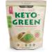 Keto Green Chocolate Protein Shake - Vegan Ketogenic Powder, Lactose-Free, Supports Digestive Health, Natural Detox (15 Servings) - Buy Online on GoSupps.com
