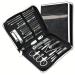 Nail Clippers Set 26Pcs Stainless Steel Nail Clippers Set Household Nail Cutter Suit with Box Trimmer Grooming Manicure Pedicure Nail Tools Nail Care kit(Black)