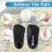 3/4 Orthotic Insoles for Plantar Fasciitis Relief - High Arch Support Shoe Inserts for Flat Feet & Heel Pain | Medium Size (Men 6.5-8.5 / Women 7.5-9.5) - International Shipping Available - Buy Online on GoSupps.com