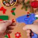 Assark Mini Hot Glue Gun Kit with 30 Glue Sticks - 20W (Blue) | For School Crafts, DIY Arts, Quick Home Repairs - Buy Online on GoSupps.com