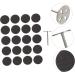 FRCOLOR 1 Set Nail Polishing Sheets Manicure Replaceable Sandpaper Discs Power Tool Sandpaper Disk Wisking Tool Electric Nail Implements Grinding Sheet Stainless Steel Lava Stone - Buy Online on GoSupps.com