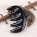 Rosenice Large Tooth Gua Sha Massage Tool - Ultra Smooth Edge Black Horn Comb for Relaxation & Skincare - Buy Online on GoSupps.com