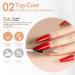 PEACECOLOR 7ML Base and Top Coat 8ML Nail Prep Dehydrator and Primer Kit Shine Glossy Finish and Long Lasting Gel for DIY Nail Art Design at Home Beauty Gifts color 199 - Buy Online on GoSupps.com
