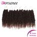 10 Inch T30 Bomb Twist Crochet Hair 6 Packs - Pre-looped Spring Twist Braids for Women - Synthetic Fluffy Dreadlocks Extension - Buy Online on GoSupps.com