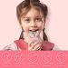 Kids U-Shaped Electric Toothbrush with 5 Cleaning Modes - Pink | Ages 2-7 | Waterproof - Buy Online on GoSupps.com