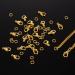 33ft Gold Plated Link Chain Necklace Kit - DIY Jewelry Making Set for Men and Women (1.5mm) - Buy Online on GoSupps.com