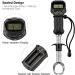 Piscifun Fish Lip Gripper with Digital Scale - Water-Resistant Stainless Steel Fish Grip and Electronic Scale for Easy Fish Control - Black - Buy Online on GoSupps.com
