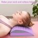 Yushengtai 2-in-1 Neck & Lumbar Spine Stretch Back Pain Relief Stretcher (Purple) | International Shipping - Buy Online on GoSupps.com