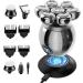 Head Shavers for Bald Men 7D Head Shaver for Men 6 in 1 Bald Shavers Wet Dry Electric Razor USB Rechargeable Electric Shavers Bald Head Clipper Trimmer