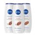 NIVEA Cocoa Butter & Macadamia Oil Body Wash 3x500mL