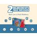 Benny Bullys Mini Chops Dog Treats - Smart Pack - Freeze Dried Beef Liver Plus Blueberry - 18g - Buy Online on GoSupps.com