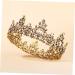 MAGICLULU 1pc Baroque Crown Womens Headbands Hairband for Skincare Baroque for Womens Bridal Headpiece Vintage Headdress Baroque Vintage Crowns Wedding Accessories Bride Alloy 14.5x5.5CM White - Buy Online on GoSupps.com