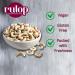 Rulop Broken Cashews - Large Pieces (1kg) - Premium Quality Perfect for Snacking and Cooking Vegan - Buy Online on GoSupps.com