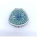 Green Mandala Pill Box - Stylish Travel Pill Organizer for Purse | Single Compartment Medicine Holder - Buy Online on GoSupps.com
