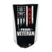 Heal with Appeal Amputee stump sock Proud Navy Veteran blk V1 sock 3Ply stump sock