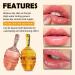 Honey Lip Oil Gloss Set - Moisturizing Liquid Lipstick Kit with Clear Glossy Finish, 2PCS Honey Flavored Lip Comfort Oil - Buy Online on GoSupps.com