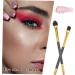 FRCOLOR 140 Pcs Double Ended Eyeshadow Brush Liquid Makeup Eyebrow Brush Eye Makeup Accessory Double Head 12x0.5cmx7pcs As Shownx7pcs - Buy Online on GoSupps.com