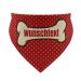 printplanet - Dog scarf with name or text - Scarf for dogs - Layout Bone - Size M Size M Bone