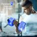 Aquatic Dumbbells Set - Water Weights for Pool Exercise | Aqua Fitness Equipment for Water Aerobics & Resistance Training - Large Blue - Buy Online on GoSupps.com