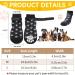 Anti-Slip Dog Socks with Adjustable Straps | Traction Control for Hardwood Floors - Size L - Buy Online on GoSupps.com