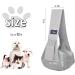 Buy Cuby Sling Pet Carrier for Dogs & Cats - Travel-Friendly Breathable Adjustable Shoulder Bag - Grid Tissue Gray - Buy Online on GoSupps.com