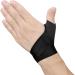 YUNYILAN Ultra Thin Wrist Brace & Thumb Compression Strap for Carpal Tunnel Relief - Adjustable Support for Men & Women (Left Hand - Buy Online on GoSupps.com