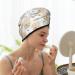 Hair Towel Wrap Fast Drying Hair Turban with Button | Air Balloon & Flower Design - Buy Online on GoSupps.com