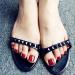 Brishow Artificial Foot Toenails - 24pcs Acrylic Stick-On Toenails for Women & Girls | International Shipping - Buy Online on GoSupps.com