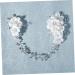 MAGICLULU Chiffon Comb Veil Hair Combs The Flowers European and American Handmade Hair Combs Bridal Headdress Bridal Comb Tiara Accessories Wedding Bride - Buy Online on GoSupps.com