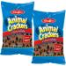 Ja'Cor Chocolate Animal Crackers Coated Animal Cracker Snack Packs Assorted Fun Animal Shapes Individual Package Snacks 8 oz Bags(Pack of 2) - Buy Online on GoSupps.com