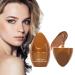 Bronzer Contouring Cream | Four Shades Face Highlighting Shade Pencil | Ultra-Smooth Water and Sweat-Resistant Shade Kit for Face Cheekbone Body 02# Warm Brown With Pearlescent