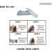 Pedimend Ultra Soft Leather Heel Grips - Prevent Blisters and Slippery Shoes - Suede Leather - 2 Pair Pack - Buy Online on GoSupps.com