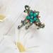 Flower Butterfly Hair Barrettes Vintage French Rhinestone Hair Clasps Claws Floral Hair Clips Accessories for Women Girls Teens (Blue C) - Buy Online on GoSupps.com
