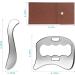 Gua Sha Stainless Steel Scraper - Grade Fascia Tool for Lymphatic Drainage & Cellulite Massage - Full Body Massager - Buy Online on GoSupps.com