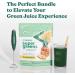 Delicious Greens Superfood Powder and Electric Whisk Bundle - Super Greens and Hand Frother - Over 40 Superfoods in Each Serving - Cherry Delight - Buy Online on GoSupps.com