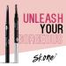 Skone Cosmetics Brow Wand Eyebrow Pencil - Chocolate 0.1 oz | Retractable & Waterproof Brow Liner for Sleek Brunette Eyebrows - Buy Online on GoSupps.com