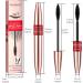 Mascara Lengthening Waterproof Long Lasting Silky Lash Eyelashes Extension Non-Smudged Sweatproof Non-Caking Eye Make Up Lasts All Day Long - Buy Online on GoSupps.com