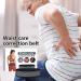 Self-Adhesive Lower Back Belt | Skin-Friendly Waist Girdle for Comfort & Support | Perfect for Sleeping Walking Driving & More - Buy Online on GoSupps.com