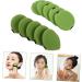 40 Pieces Makeup Puff Round Loose Applicator for Loose Powder Mixing Sponge Makeup Powder Puff Firm Air Hydrophilic Polyurethane Cosmetics Soak in Water - Buy Online on GoSupps.com