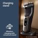 Philips Norelco Shaver 3900 - Rechargeable Wet & Dry Electric Shaver with Pop-up Trimmer Charging Stand & Travel Pouch - Silver S3341/92 | Buy Now for International Shipping - Buy Online on GoSupps.com