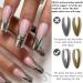 Liner Nail Gel Polish Set - Gold & Silver Chrome Gel Nail Polish Liner Metallic Effect - Metallic Painting Gel Liner Nail Art 3D Mirror - French Manicure Nail Polish - UV Liner Nail Gel gold and silver - Buy Online on GoSupps.com