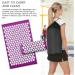 Buy Dunlap Massage Cushion - Non-Slip Acupressure Pillow for Back Pain Relief | 3pc Purple Sensi Massage Mat & Foot Massager | International Shipping Available - Buy Online on GoSupps.com