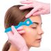 Eyelin r Stencils Ruler - Winged Eyelin r Stencil - Eyelin r Guide Tool | Silicone Stencils For Winged Eyelin r | Eyelin r Template Kit Reusable Lip lin Applicator For All Face Shapes Blue - Buy Online on GoSupps.com