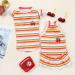 Shop Barrageon Sweet Princess Rock Clothing for Dogs & Cats - Summer Bow Knot Outfits Grid Yellow (2XL 40cm Back Length) - Perfect for Small & Medium Pets - Buy Online on GoSupps.com