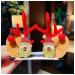 Hair Clips Christmas antlers hairpins deer ears hairpins Christmas party headbands holiday hair accessories Blue Hair Clips (Size : 11)