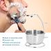 Premium Shaping Stand Bowl Set for Wet Shaving | Stainless Steel Razor & Brush Holder - Buy Online on GoSupps.com