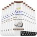 Dove DOVE - Advanced Shower Cream Coconut and Almond Scent - Nourishing Care - Dermatologically Tested - 24-Hour Soft Skin Feeling (Pack of 12 x 225ml)