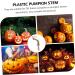 ABOOFAN 200 Pcs Pumpkin Put Pumpkin Stems Fake Plastic Pumpkin Head Pumpkin Ornament Halloween Pumpkin Stems Pumpkin Diy Handle Lantern Decor Plastic Pumpkin Handle Accessories Artificial - Buy Online on GoSupps.com